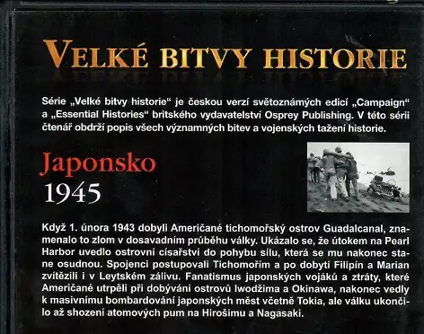 Velké bitvy historie 57 - Japonsko 1945 - slim DVD