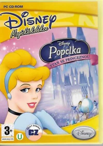 Popelka - staň se princeznou - PC hra plast