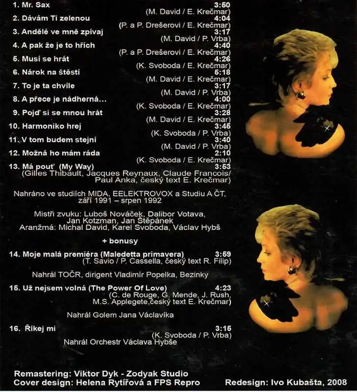 Petra Janů - To je ta chvíle - CD papírová pošetka