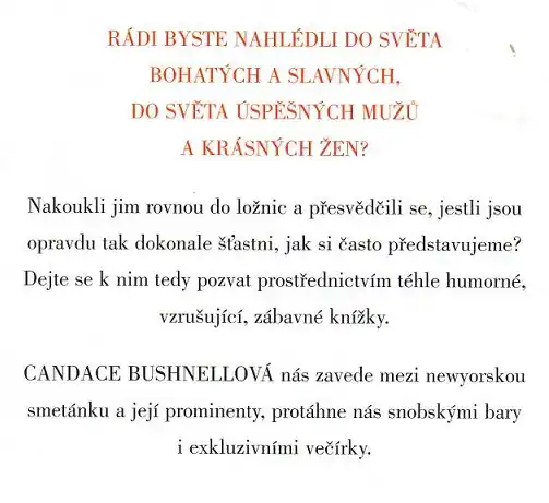 Blondýnky 4 - Candace Bushnellová ( bazarové zboží )