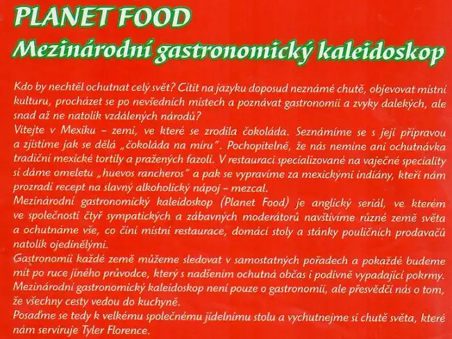 Planet Food Mexiko - slim DVD