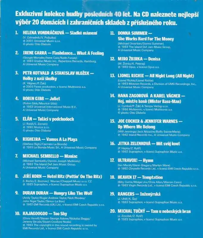 1983 - pošetka CD
