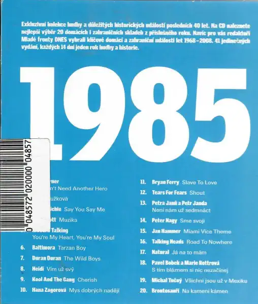 1985 - bazarové zboží digipack CD