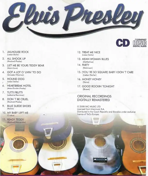 Elvis Presley - Golden rock´n´roll ( pošetka ) - CD /bazarové zboží/