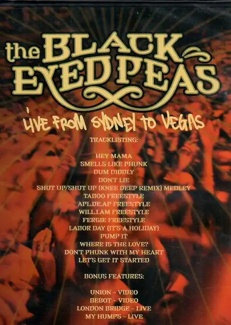 The Black Eyed Peas - Live from Sydney to Vegas ( plast ) DVD