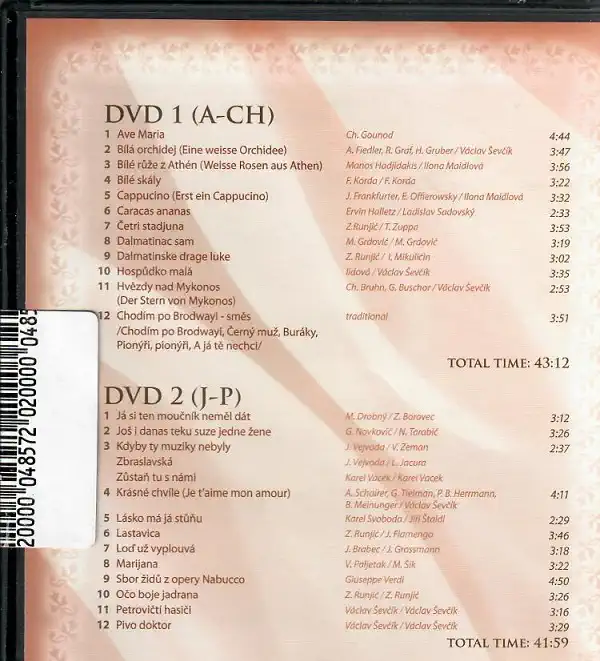 Eva a Vašek: 2x DVD Všechno nejlepší od A do P ( plast ) DVD