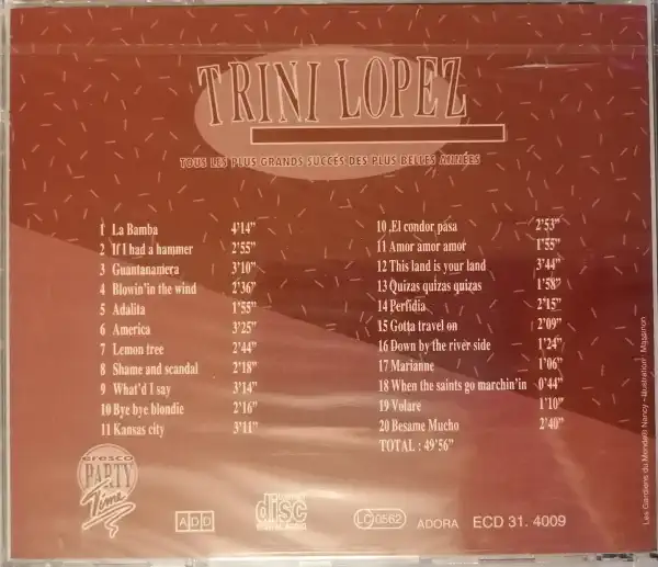Trini Lopez - CD