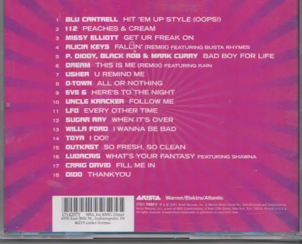 Totally hits 2001 - CD - bazarové zboží