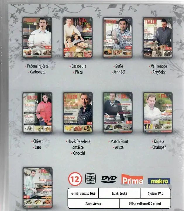 S italem v kuchyni: Kompletní edice 2/2 - 9 DVD ( BOX )