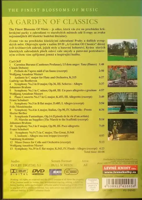 A garden of classics - DVD plast