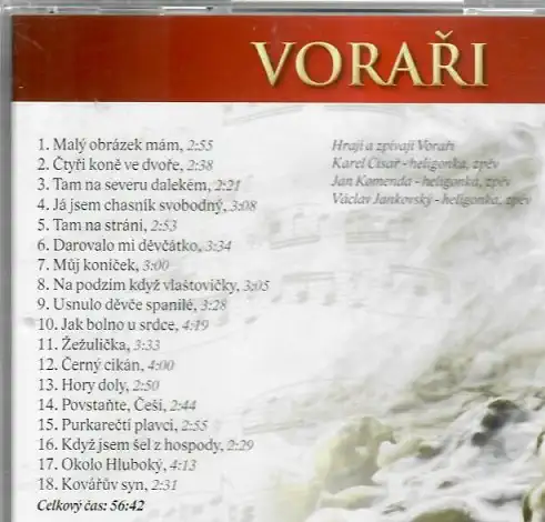 Voraři - CD