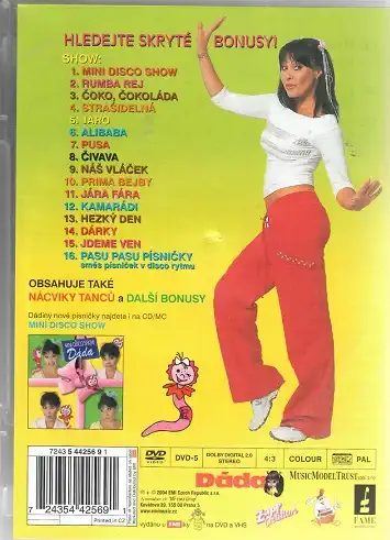 Dáda disco školka ( plast ) DVD