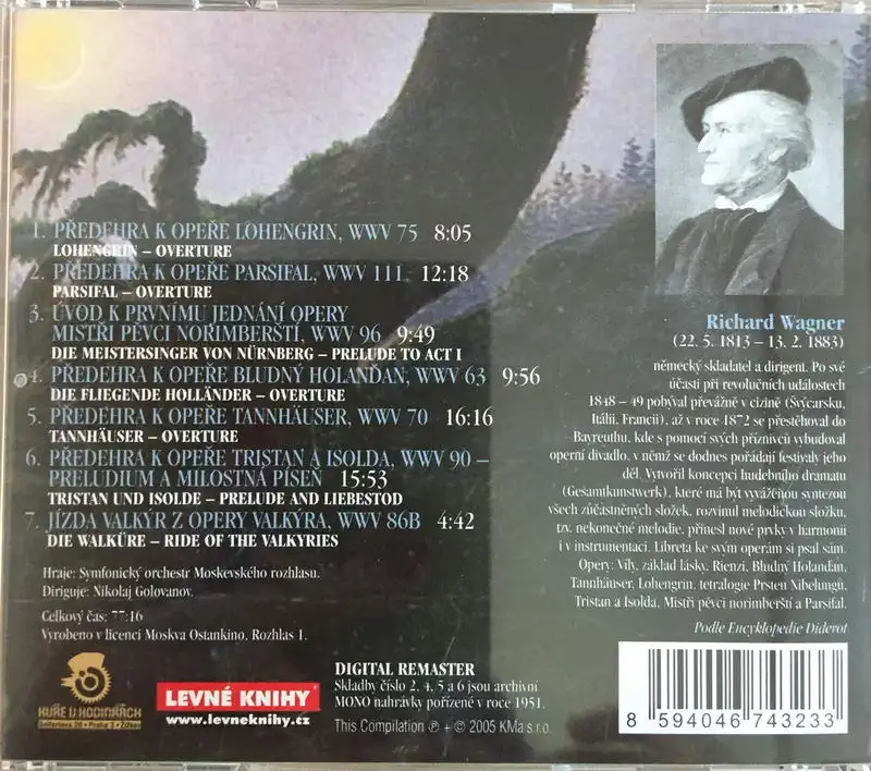 R. Wagner - The Best of - CD plast /bazarové zboží/