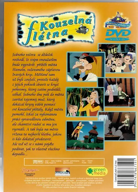 Kouzelná flétna ( plast/ slim ) DVD