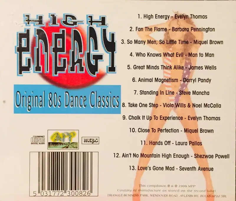 High Energy - Original & Dance Classics - CD /plast/