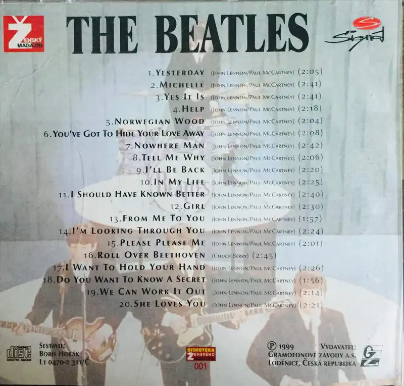 The Beatles - CD /plast/ /bazarové zboží/