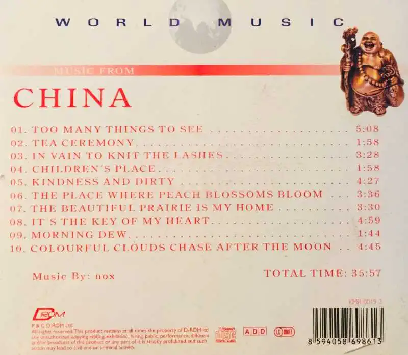 Music from China - World Music - CD /plast/