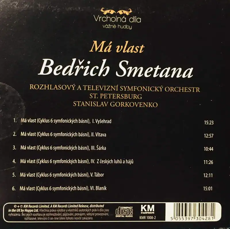 Bedřich Smetana - Má vlast - CD /pošetka/