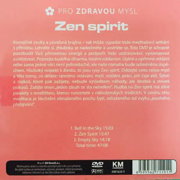 Zen Spirit - Pro zdravou mysl - DVD /pošetka/