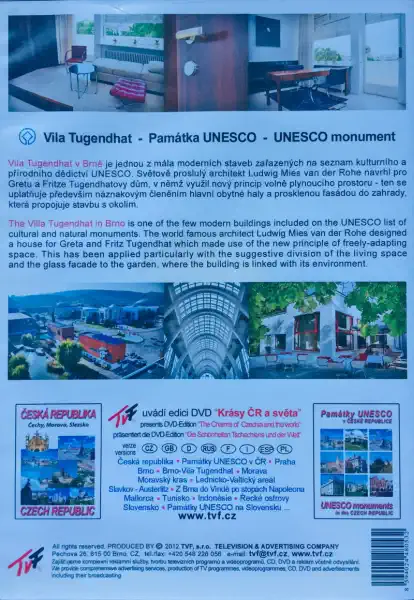 Brno - Vila Tigendhat - DVD /plast/