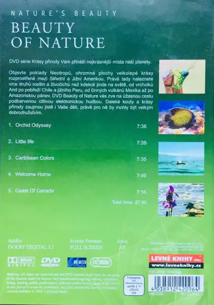 Beauty of Nature - Krásy přírody - DVD /plast/