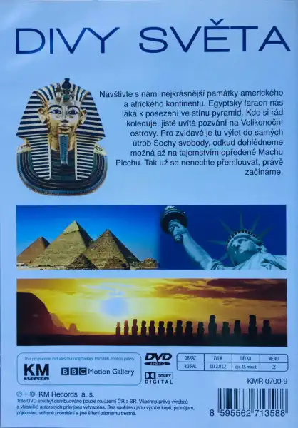 Divy světa - Amerika / Afrika - DVD /plast/
