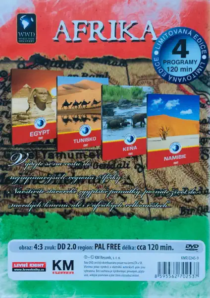 Cestovní průvodce - Afrika - DVD /plast/