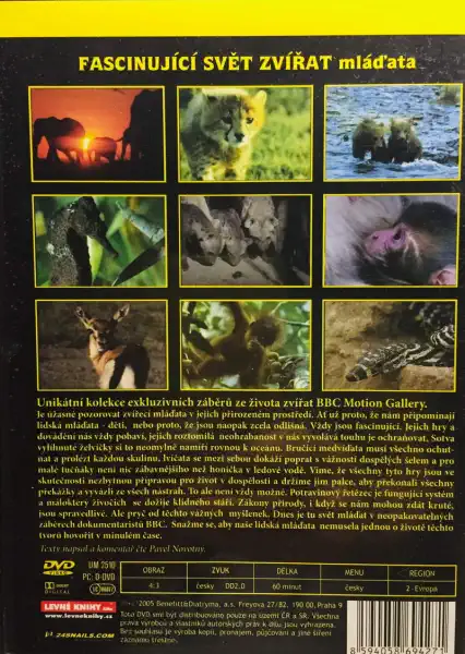 Fascinující svět zvířat - mláďata - DVD /plast/