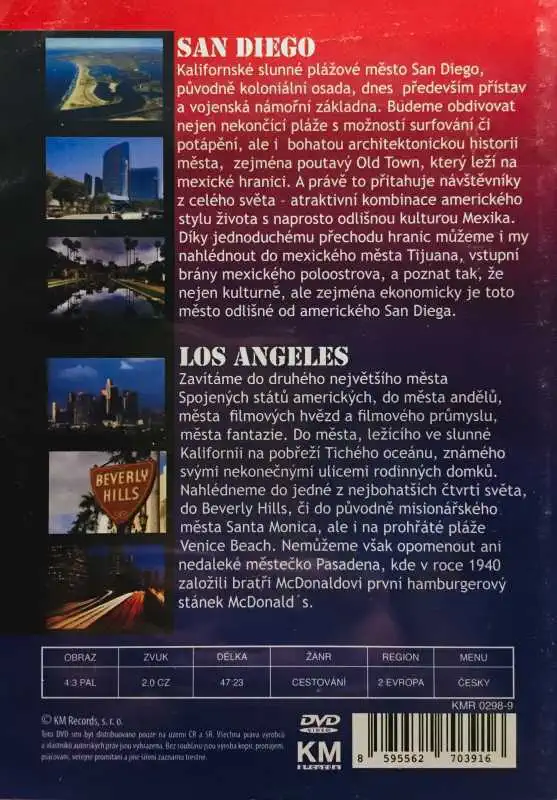 San Diego / Los Angeles - DVD /plast/