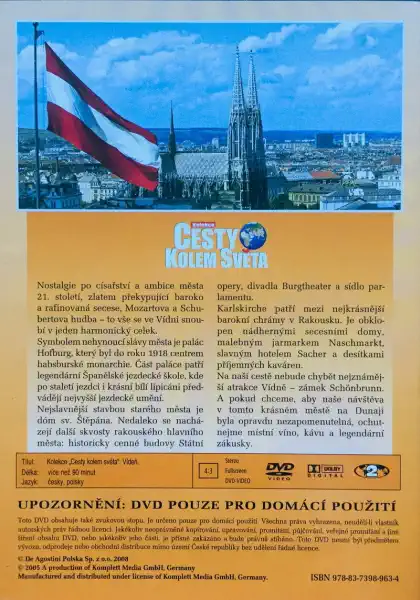 Cesty kolem světa - Vídeň - DVD /plast/