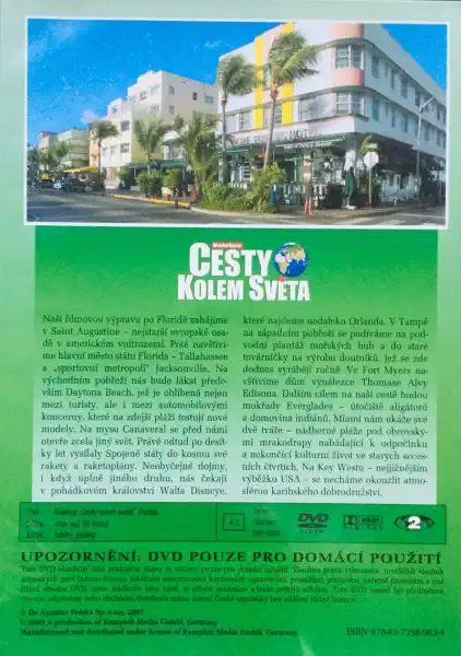 Cesty kolem světa - Florida - DVD /plast/