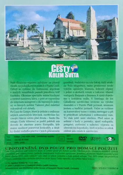 Cesty kolem světa - Dominikánská republika - DVD /plast/