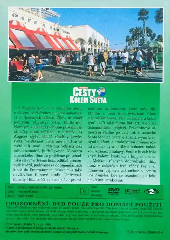 Cesty kolem světa - Los Angeles - DVD /plast/