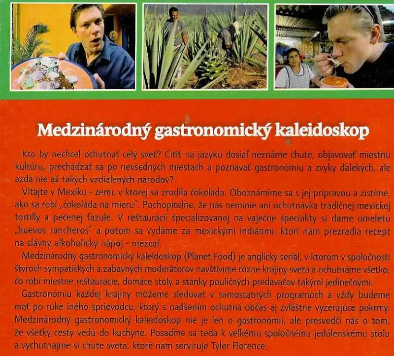 Planet food / Mexická kuchyňa ( pošetka ) DVD