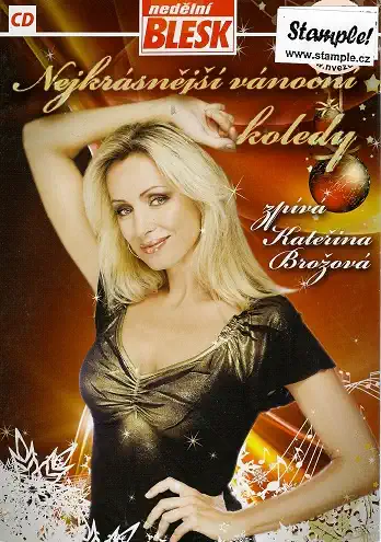 Nejkrásnější vánoční koledy/ zpívá Kateřina Brožová ( pošetka ) DVD
