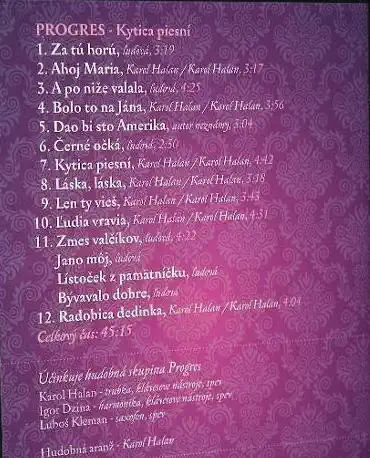 Progres - Kytica pietní - DVD /plast/ /bazarové zboží/