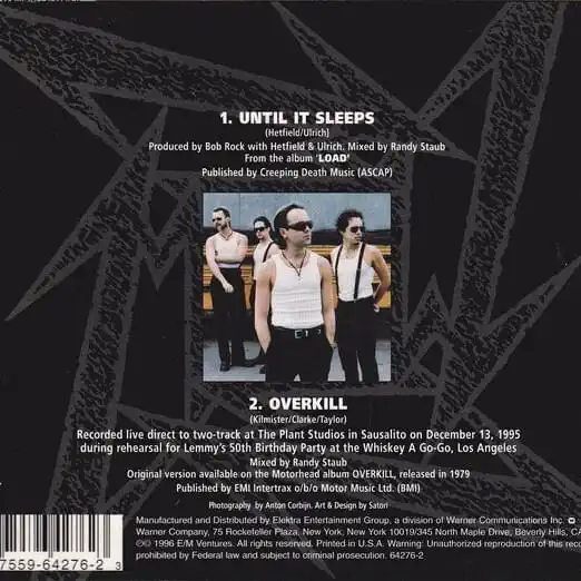Metallica - Until It Sleeps - CD /slim//bazarové zboží/