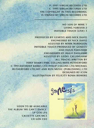 Genesis - No Son of Mine - CD /slim//bazarové zboží/
