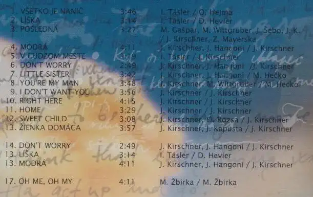 Jana Kirschner - V cudzom meste - CD /plast//bazarové zboží/