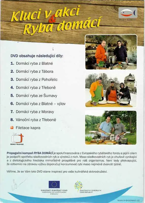 Kluci v akci - Ryba domácí - DVD pošetka