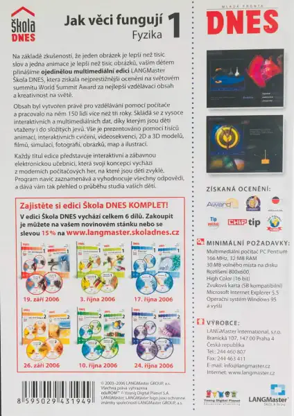 Jak věci fungují 1 - Fyzika - PC /plast/