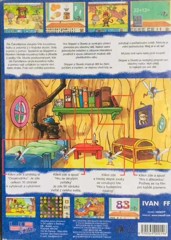 Skipper a Skeeto - PC hra /plast//bazarové zboží/