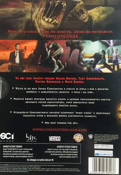 Constantine - PC hra - 4xCD-ROM /plast//bazarové zboží/