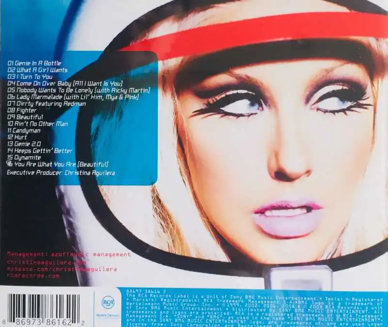 Christina Aguilera - Heeps Gettin' Better - CD /plast/