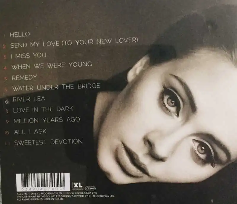 Adelle - 25 - CD /plast/