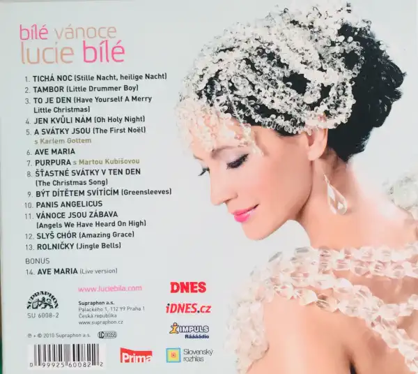 Lucie Bílá - Bílé vánoce - CD /digipack malý/