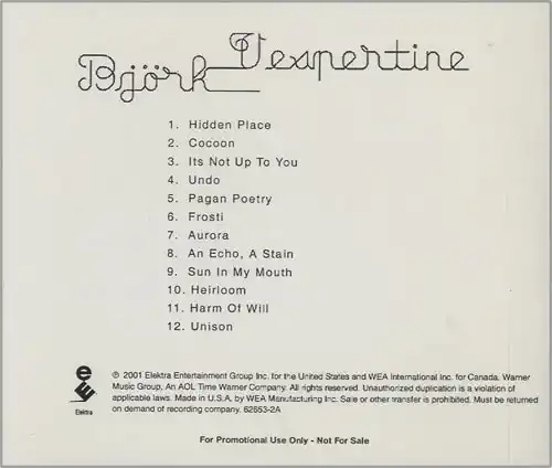 Björk - Vespertime - CD /plast/