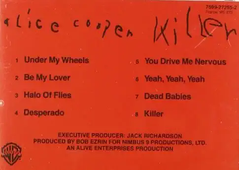 Alice Cooper - Killer - CD /plast/
