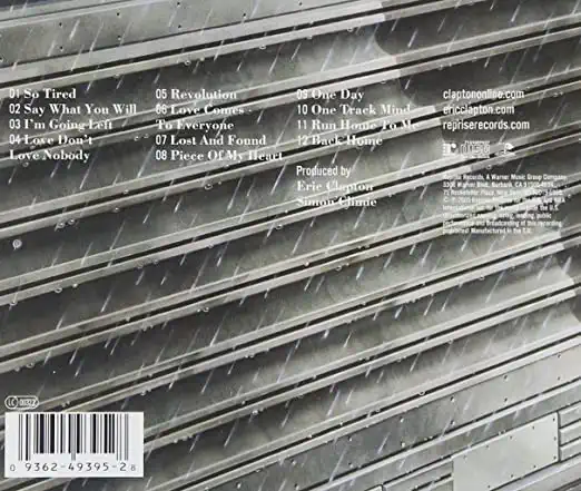 Eric Clapton - Back Home - CD /plast/