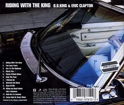 B.B. King & Eric Clapton - Riding with the King - CD /plast/